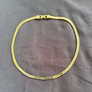 Classy Givenchy 18” necklace  gold chain. Gold plated. Not solid gold.